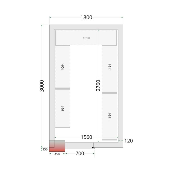 Shelf Rack System Kit